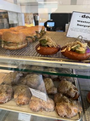   at Doe Donuts in Portland