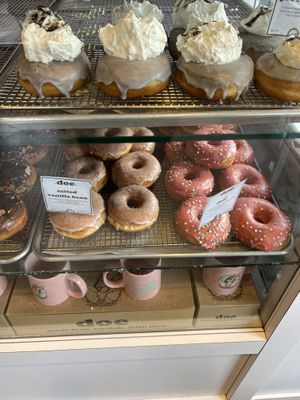   at Doe Donuts in Portland