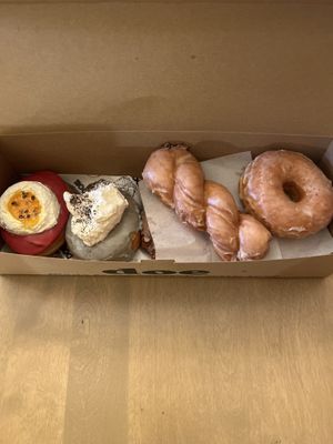   at Doe Donuts in Portland