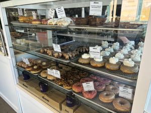   at Doe Donuts in Portland