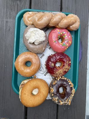   at Doe Donuts in Portland