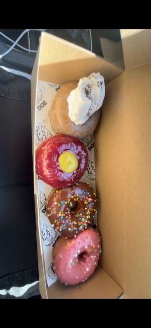   at Doe Donuts in Portland