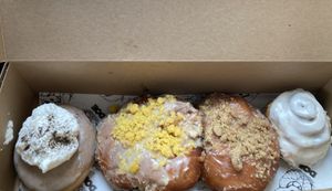   at Doe Donuts in Portland