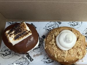   at Doe Donuts in Portland