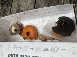   at Doe Donuts in Portland
