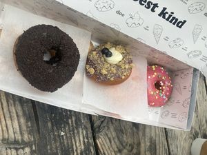   at Doe Donuts in Portland