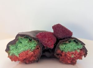 Italian Rainbow old fashioned at Doe Donuts in Portland