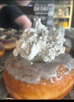   at Doe Donuts in Portland