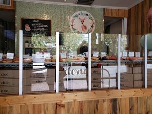 Doe Donuts interior. Photo taken May 2019. at Doe Donuts in Portland