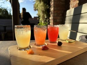Margarita flight  at Mountain Madre in Asheville
