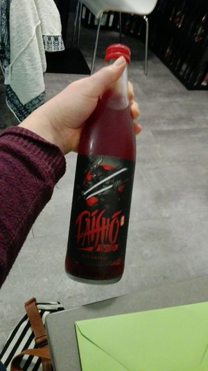 Daisho blood  at Attila Hildmann Organic Snackbar I in Berlin