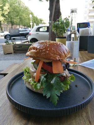 this was sooo good!! at Attila Hildmann Organic Snackbar I in Berlin