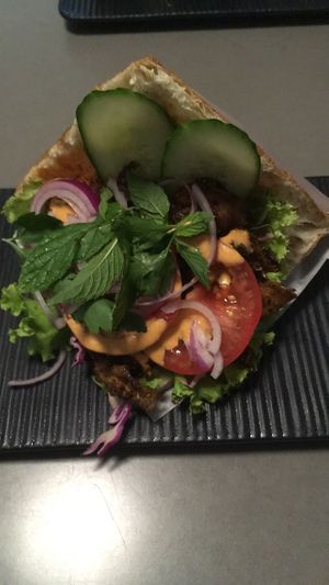 Vegan Döner at Attila Hildmann Organic Snackbar I in Berlin
