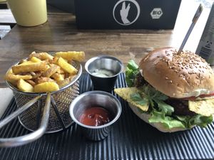 All you need to fill your tummy  at Attila Hildmann Organic Snackbar I in Berlin