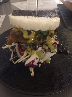 Daisho Burger at Attila Hildmann Organic Snackbar I in Berlin