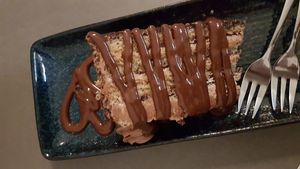 Nut Wave Cake at Attila Hildmann Organic Snackbar I in Berlin