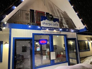 Street view!  at Sherpa Cafe in Gunnison