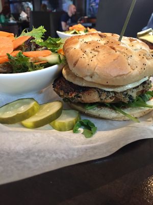 Gardein Vegan Burger  at Yard House in Riverside