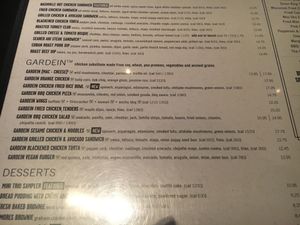 Menu  at Yard House in Riverside