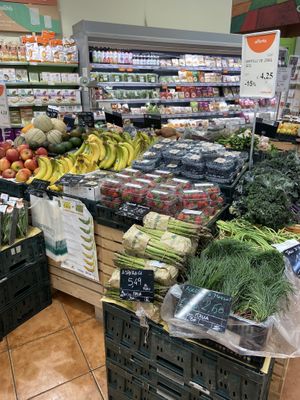 Nice fruit and veggie section  at NaturaSì - Municipio XIII in Rome