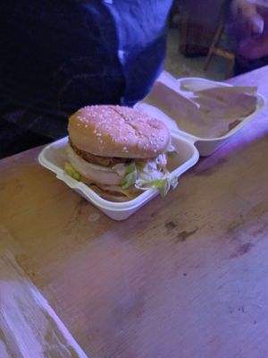 Big one - can't remember the name but the other half loves this one at Mocky-D in Nottingham