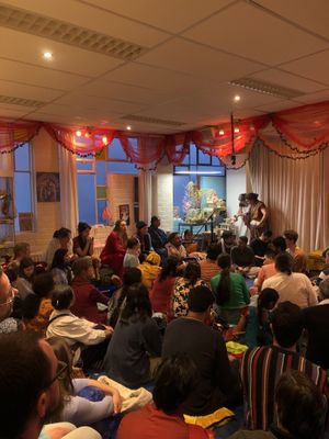   at ISKCON in Amsterdam