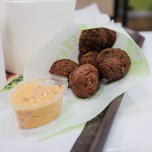 Falafel at Smartsteaks in Kharkiv