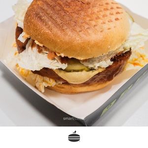 Steakburger at Smartsteaks in Kharkiv