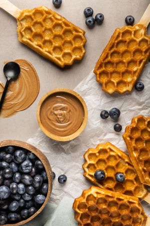 WAFFLE POP - freshly baked

Pick it, Dip it, Top it!

glutenfree & vegan
 at Anjuna Ice Pops - Lovohaz in Budapest