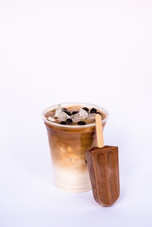 Anjuna style latte at Anjuna Ice Pops - Lovohaz in Budapest