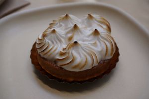 Lemon Tart w/Meringue at Laelo in Paris