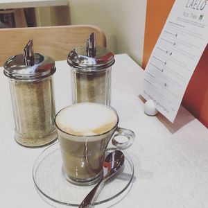 coffee at Laelo in Paris