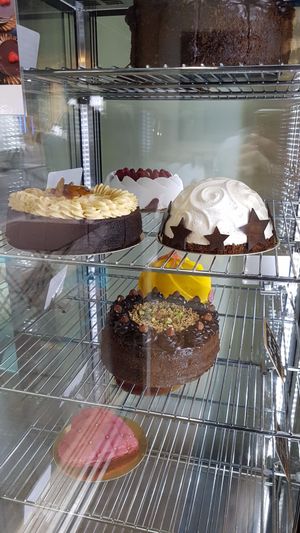 Many cakes at Laelo in Paris