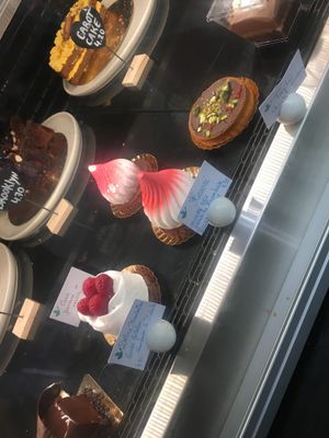 Lost of cakes! at Laelo in Paris