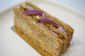 Açai Millefeuille at Laelo in Paris