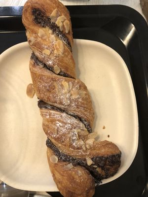 Chocolate pastry. So so good.  at Laelo in Paris