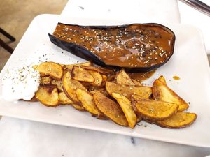 Berenjena at La Raposa del Poble Sec in Barcelona