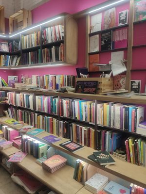 Librería feminista at La Raposa del Poble Sec in Barcelona