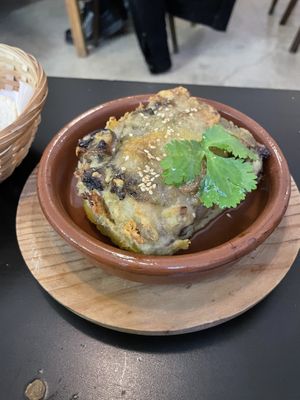 Polenta  at La Raposa del Poble Sec in Barcelona