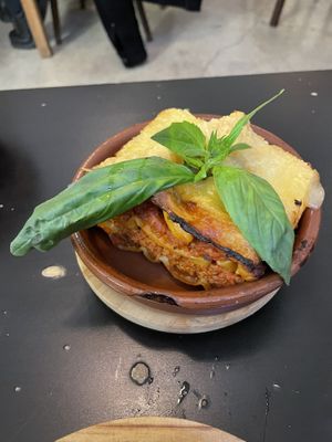 Lasaña  at La Raposa del Poble Sec in Barcelona