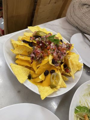 Nacho #Veganuary at La Raposa del Poble Sec in Barcelona
