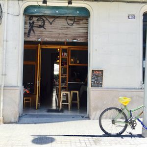 view from outside at La Raposa del Poble Sec in Barcelona