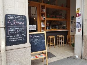 front of La Raposa at La Raposa del Poble Sec in Barcelona