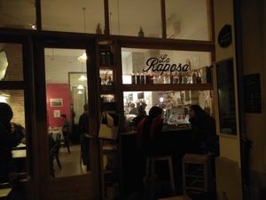 From the outside at La Raposa del Poble Sec in Barcelona