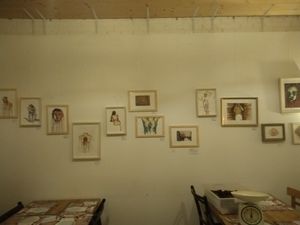 Decorations at La Raposa del Poble Sec in Barcelona