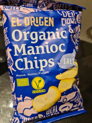 Organic manioc chips at Mon Epicerie Paris in Paris