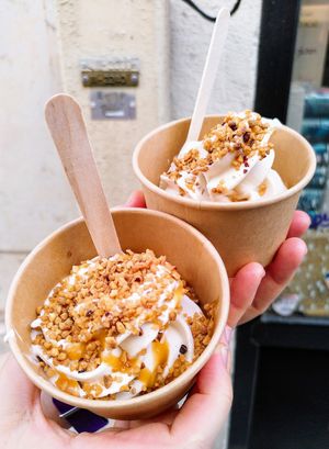 Oatly soft serve (summer 2024) at Mon Epicerie Paris in Paris