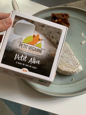 BEST vegan cheese I have EVER had at Mon Epicerie Paris in Paris