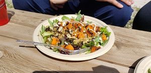 quinoa bowl at Moab Kitchen in Moab