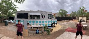 Lunch truck at Moab Kitchen in Moab